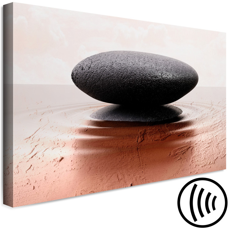 Canvas Whispers of the Orient (1-part) - Stone in Zen Harmony with Nature 117244 additionalImage 6
