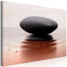 Canvas Whispers of the Orient (1-part) - Stone in Zen Harmony with Nature 117244 additionalThumb 2