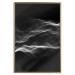 Poster Sound Stabilizer - simple black and white composition in musical waves 117344 additionalThumb 16