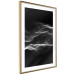 Poster Sound Stabilizer - simple black and white composition in musical waves 117344 additionalThumb 6