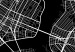 Wall Poster Negative Map: New York - black and white city map in the USA 123044 additionalThumb 10