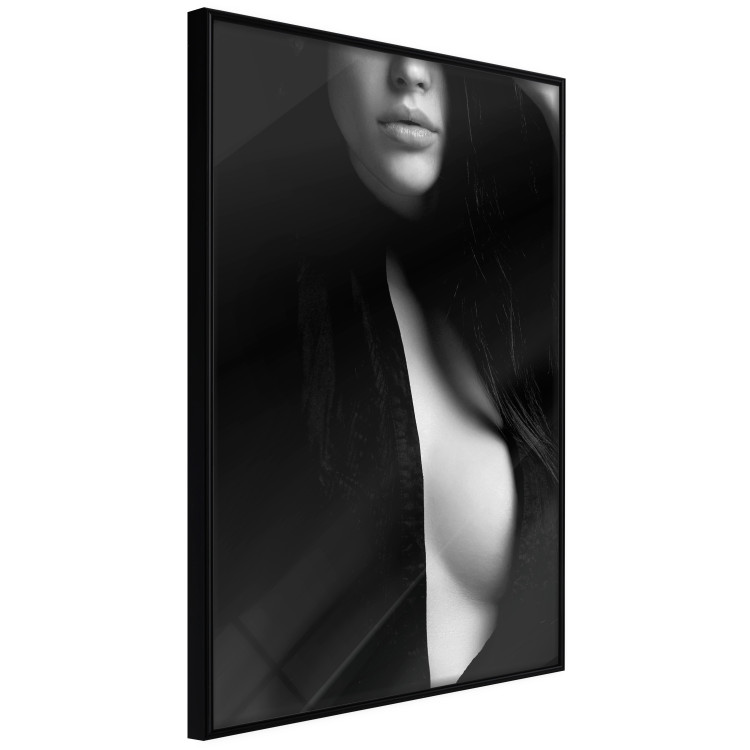 Poster Sensual Elegance - photograph of woman in black and white tones 123744 additionalImage 10