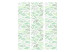 Room Separator Green Waves (3-piece) - fluid abstraction with a plant motif 124344 additionalThumb 3