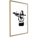 Poster Banksy Mona Lisa with Rocket Launcher - black woman with rocket launcher 124444 additionalThumb 6
