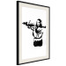 Poster Banksy Mona Lisa with Rocket Launcher - black woman with rocket launcher 124444 additionalThumb 3