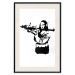 Poster Banksy Mona Lisa with Rocket Launcher - black woman with rocket launcher 124444 additionalThumb 21