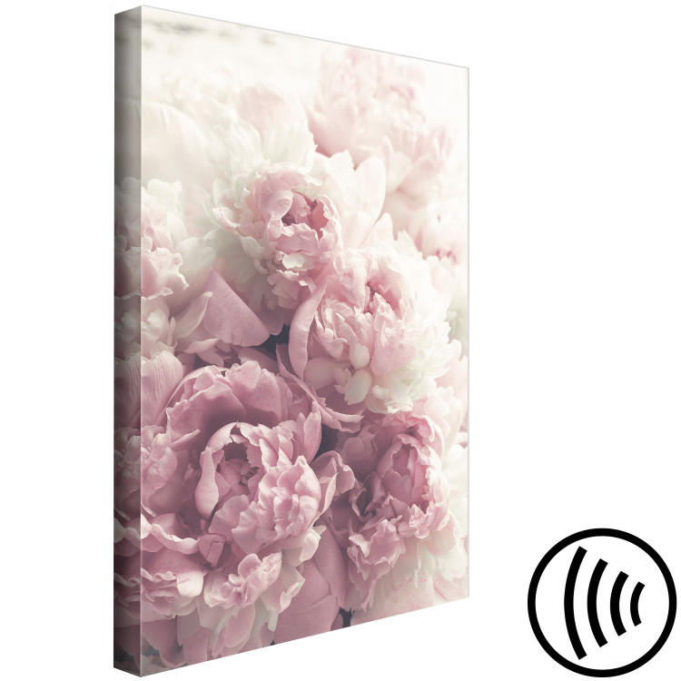 Canvas Delicate Peonies (1 Part) Vertical 125744 additionalImage 6