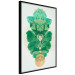 Poster Mint of Egypt - abstract plant composition in a mirrored upholstery 126544 additionalThumb 11