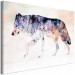Canvas Art Print Lonely Wolf (1 Part) Wide 126944 additionalThumb 2