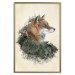 Wall Poster Mr. Fox - abstract composition of an animal surrounded by plants 130444 additionalThumb 17