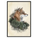 Wall Poster Mr. Fox - abstract composition of an animal surrounded by plants 130444 additionalThumb 16