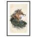 Wall Poster Mr. Fox - abstract composition of an animal surrounded by plants 130444 additionalThumb 15