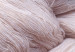 Canvas Light pink wool - abstract photograph with fabrics 131744 additionalThumb 4