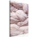 Canvas Light pink wool - abstract photograph with fabrics 131744 additionalThumb 2