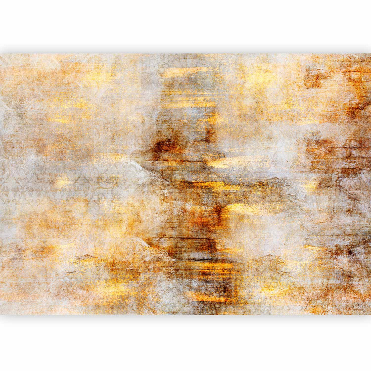 Photo Wallpaper Yellow Expression - Abstraction With Expressive Textures 132244 additionalImage 1