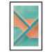Poster Staircase Composition - abstract orange geometric figures 134744 additionalThumb 17