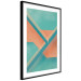 Poster Staircase Composition - abstract orange geometric figures 134744 additionalThumb 8