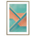 Poster Staircase Composition - abstract orange geometric figures 134744 additionalThumb 14