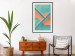 Poster Staircase Composition - abstract orange geometric figures 134744 additionalThumb 24