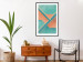 Poster Staircase Composition - abstract orange geometric figures 134744 additionalThumb 23