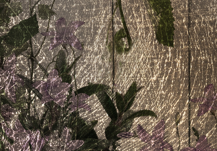 Canvas Print Flooding plants - Abstraction with ivy and heather at the base 135044 additionalImage 5