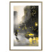 Poster City Glow - yellow car and people against a gloomy architectural backdrop 136044 additionalThumb 15