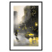 Poster City Glow - yellow car and people against a gloomy architectural backdrop 136044 additionalThumb 27