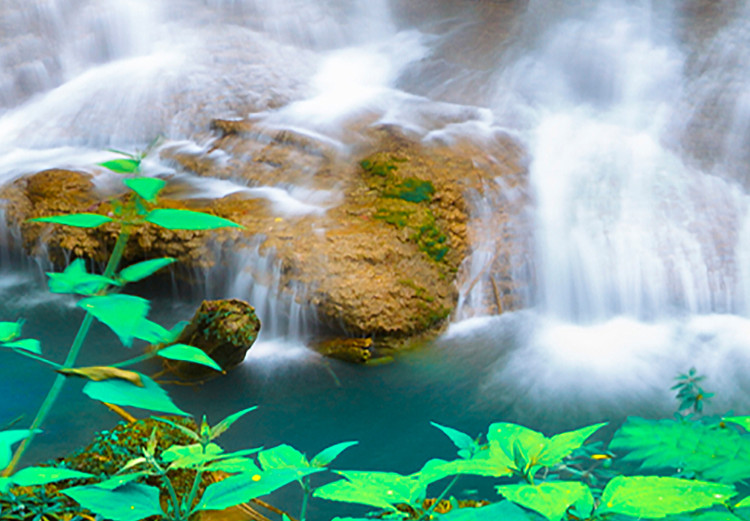 Large canvas print Tropical Waterfall [Large Format] 136344 additionalImage 5