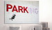 Large canvas print Parking Girl Swing by Banksy [Large Format] 136444 additionalThumb 4