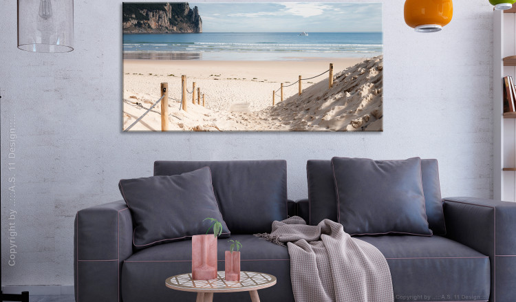 Large canvas print Beach path [Large Format] 137644 additionalImage 5