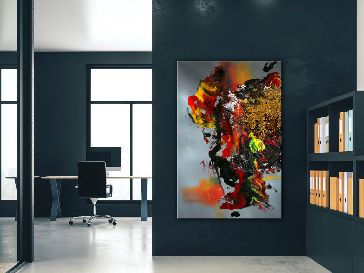 Canvas Print Colorful Playground (1-piece) Wide - artistic abstraction 142644 additionalImage 3