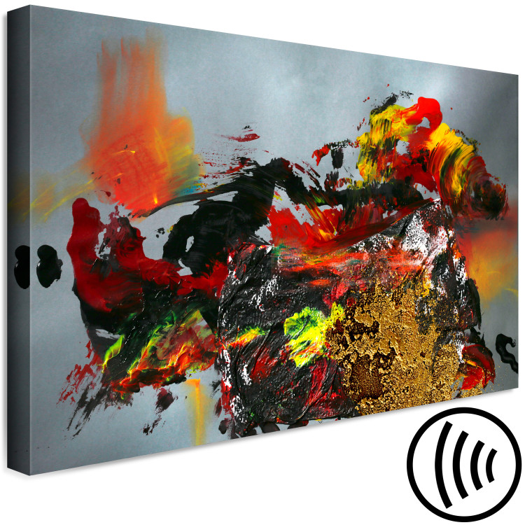 Canvas Print Colorful Playground (1-piece) Wide - artistic abstraction 142644 additionalImage 6