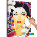 Paint by Number Kit Japanese Style Portrait 143644 additionalThumb 3