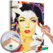 Paint by Number Kit Japanese Style Portrait 143644