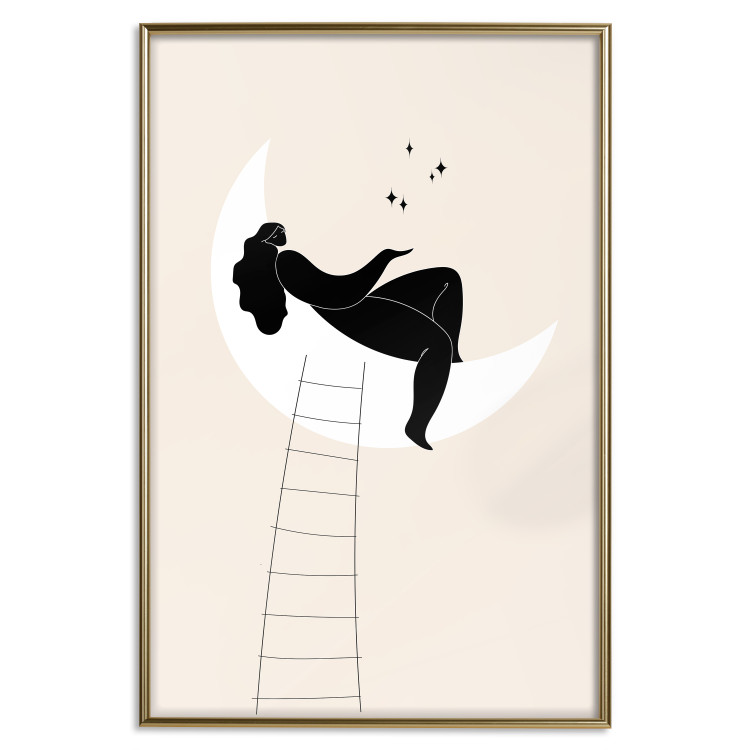 Poster Ladder to the Moon - Girl From the Moon Charms the Stars 146144 additionalImage 14