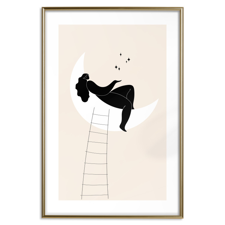 Poster Ladder to the Moon - Girl From the Moon Charms the Stars 146144 additionalImage 20