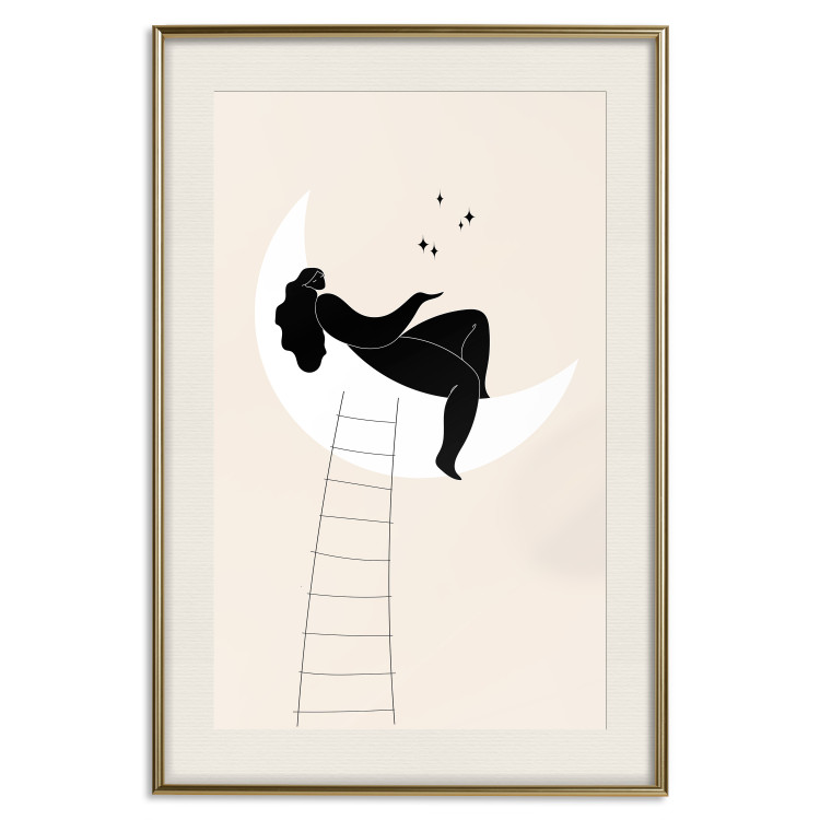 Poster Ladder to the Moon - Girl From the Moon Charms the Stars 146144 additionalImage 26