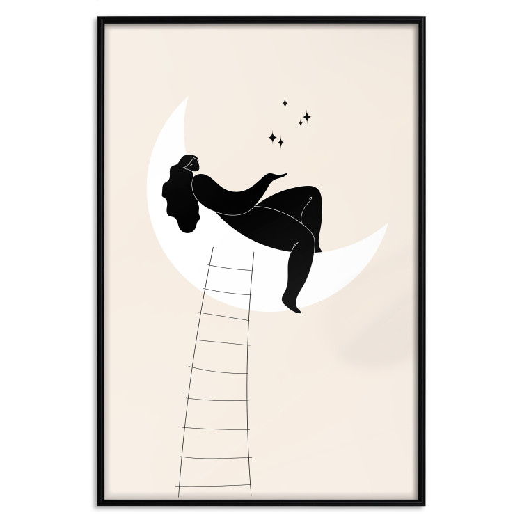 Poster Ladder to the Moon - Girl From the Moon Charms the Stars 146144 additionalImage 12
