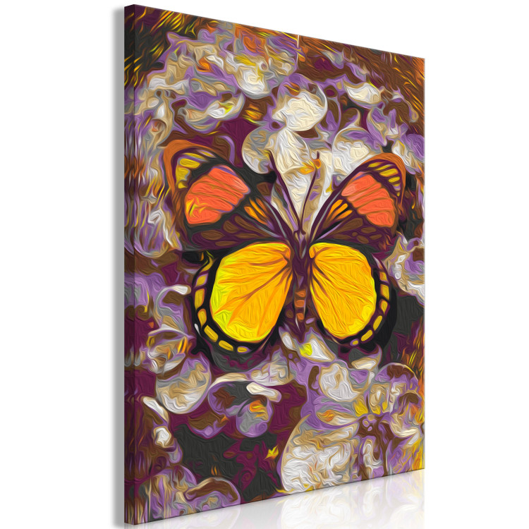 Paint by Number Kit Amber Dream - Butterfly with Yellow and Orange Wings 146544 additionalImage 4