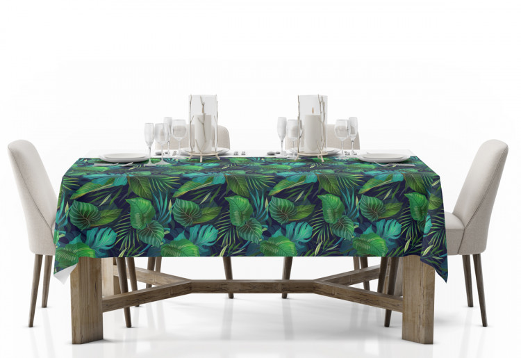 Tablecloth Variety of Philodendrons - an exotic leaves in various shades of green 147244 additionalImage 2