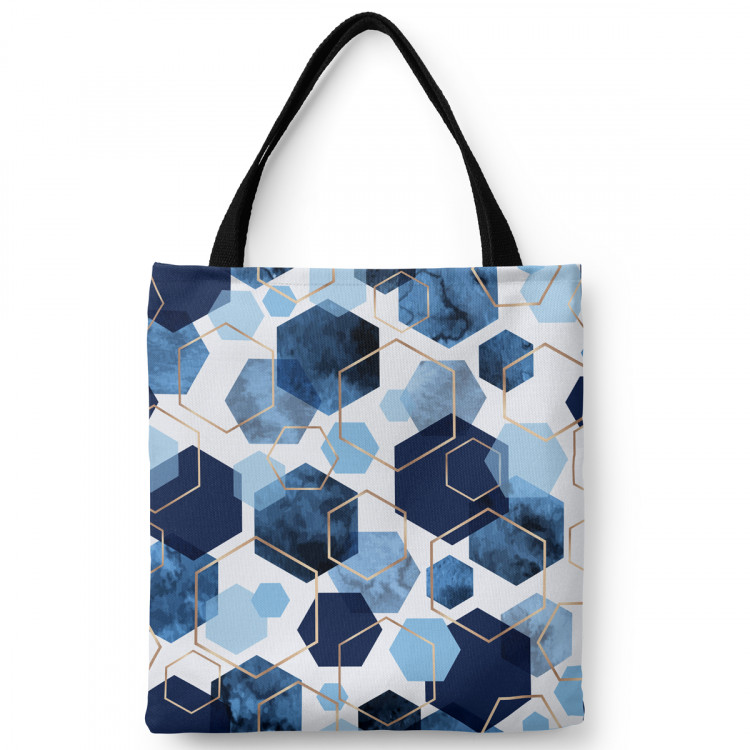Shopping Bag Elegant hexagons - geometric motifs shown on a white background 147444