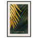 Poster Exotic Nature - Tropical Plants on a Dark Green Background 148944 additionalThumb 26