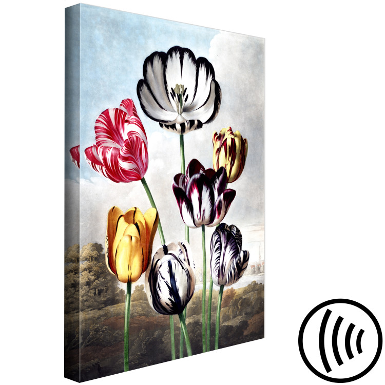 Canvas Wonders of Nature - Spring Landscape With Colorful Tulips 149744 additionalImage 6