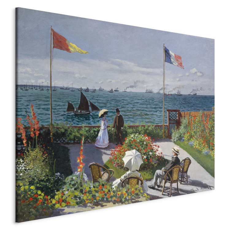 Reproduction Painting Terrace by the Sea in Saint Adresse 150344 additionalImage 2