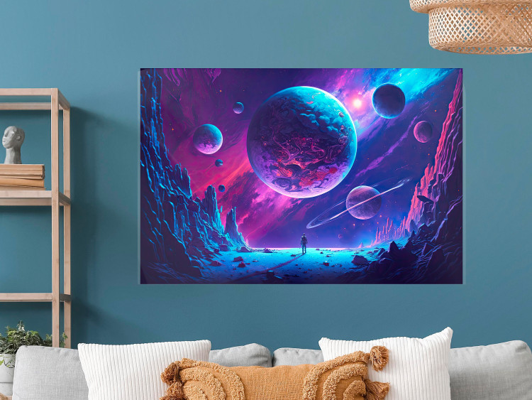 Poster Galactic Explorer - Rocky Planet in Space 150644 additionalImage 12