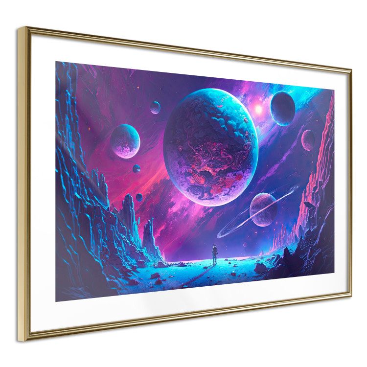 Poster Galactic Explorer - Rocky Planet in Space 150644 additionalImage 8