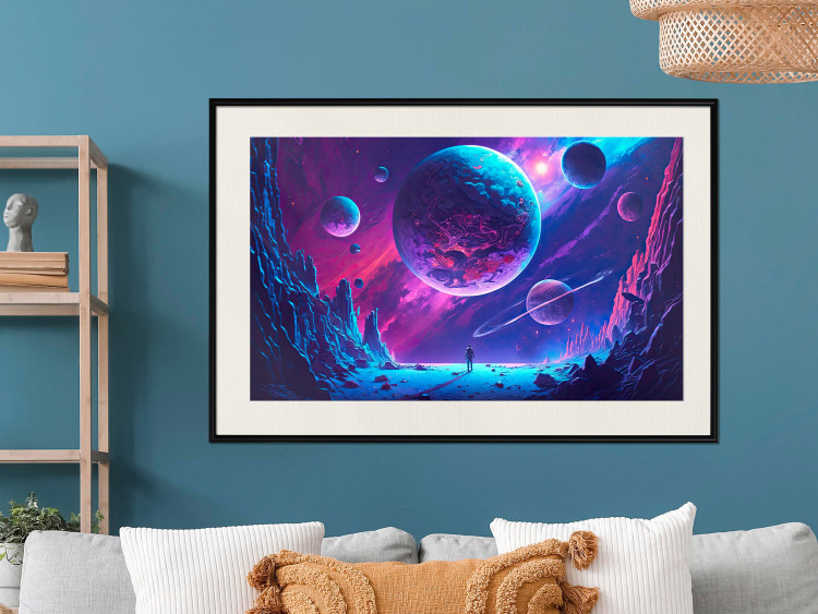 Poster Galactic Explorer - Rocky Planet in Space 150644 additionalImage 16