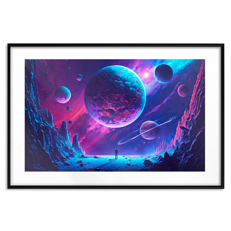 Poster Galactic Explorer - Rocky Planet in Space 150644 additionalImage 18