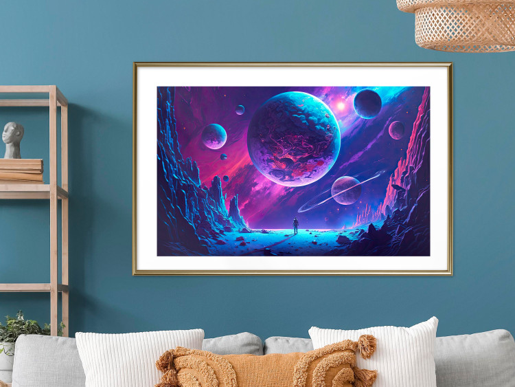 Poster Galactic Explorer - Rocky Planet in Space 150644 additionalImage 15
