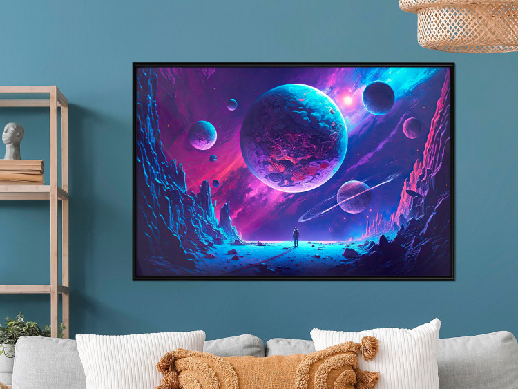 Poster Galactic Explorer - Rocky Planet in Space 150644 additionalImage 13